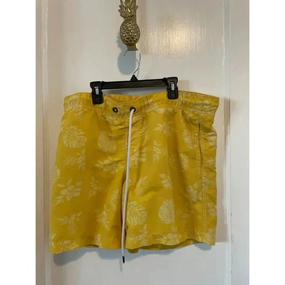 3 Pairs Men's Swim Trunks (2 Medium, 1 Large)